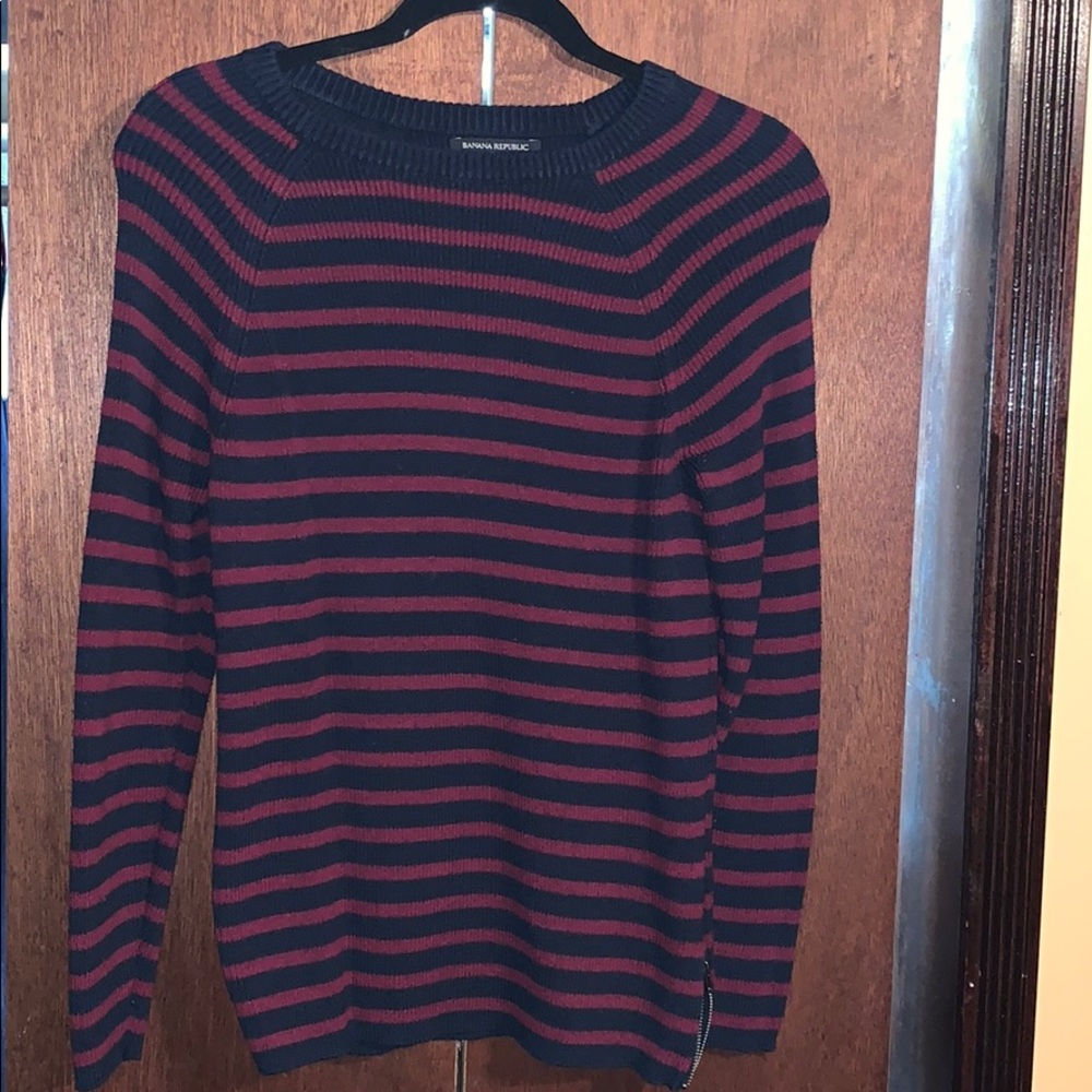 A moderately worn sweater